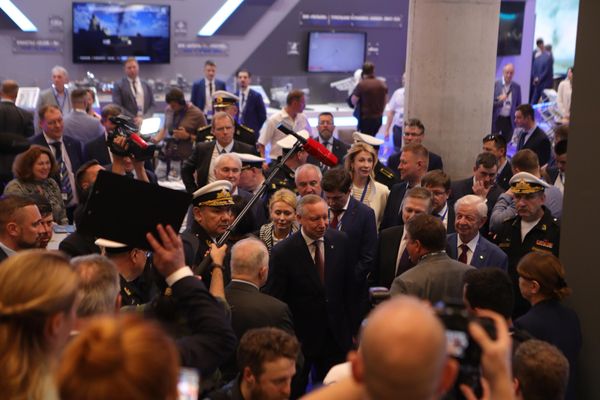 Открытие Международного военно-морского салона Флот-2024 в Кронштадте Открытие Международного военно-морского салона Флот-2024 в Кронштадте