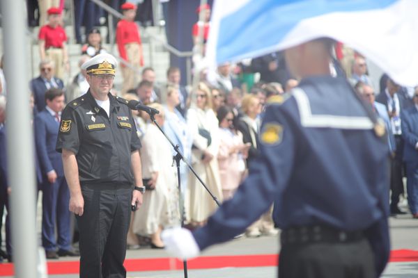 Первый день военно-морского салона Флот-2024 в Кронштадте Первый день военно-морского салона Флот-2024 в Кронштадте