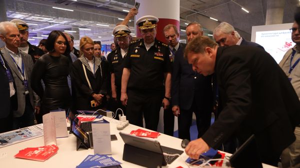 Первый день военно-морского салона Флот-2024 в Кронштадте Первый день военно-морского салона Флот-2024 в Кронштадте