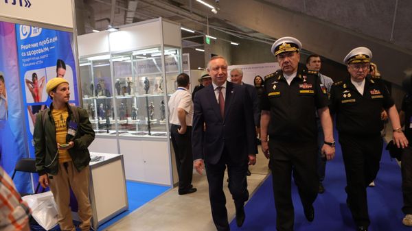 Первый день военно-морского салона Флот-2024 в Кронштадте