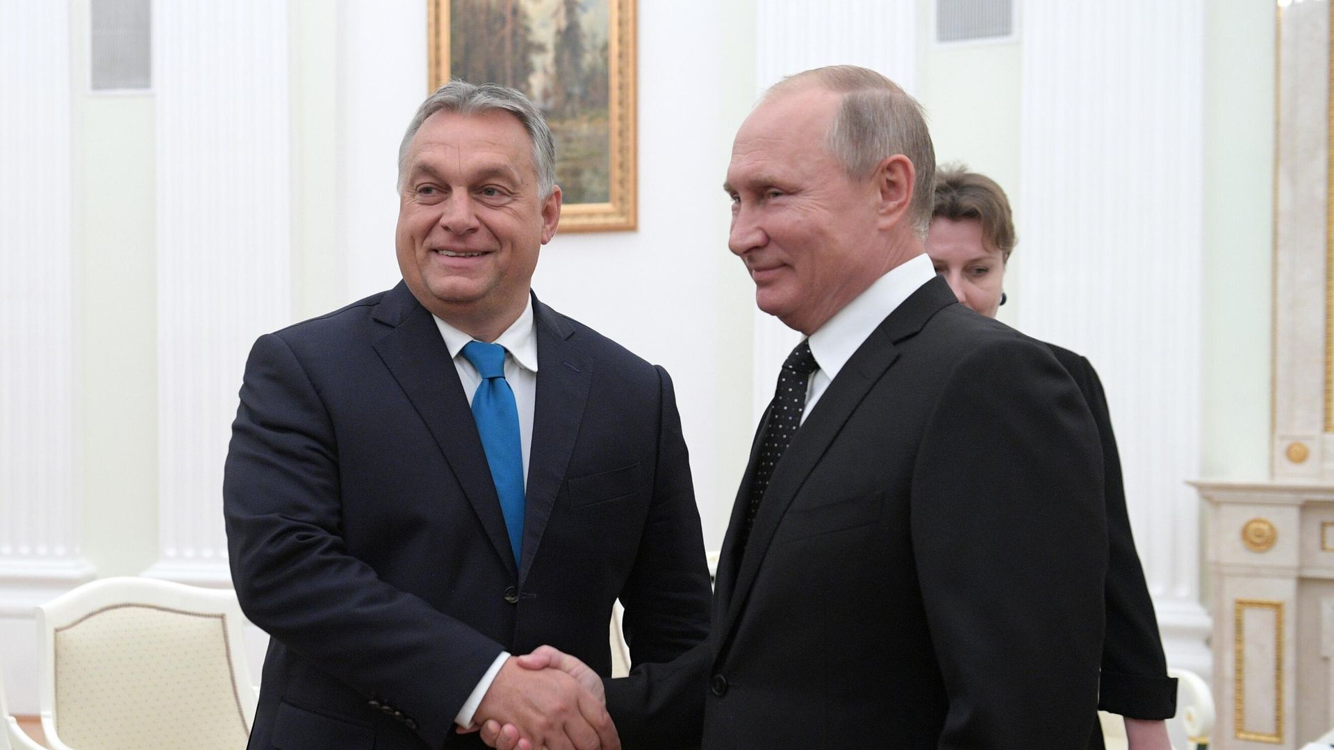 Встреча президента РФ В. Путина с премьер-министром Венгрии В. Орбаном - РИА Новости, 1920, 08.12.2025