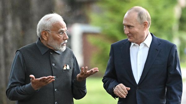 Встреча президента Владимира Путина с премьер-министром Индии Нарендрой Моди