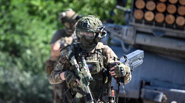 Боевая работа РСЗО Град группировки Центр на Авдеевском направлении СВО