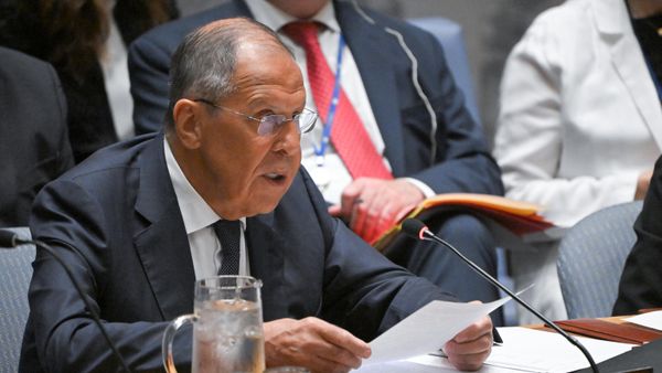 Визит главы МИД РФ С. Лаврова на заседание Совета Безопасности ОНН