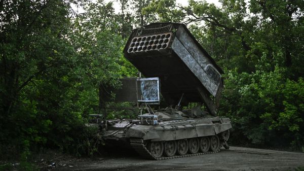 ТОС-1А Солнцепек группировки Центр на Авдеевском направлении СВО