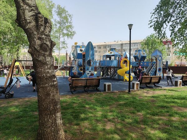 Детская площадка в Михайловске