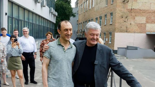 Петр Порошенко и Роман Червинский