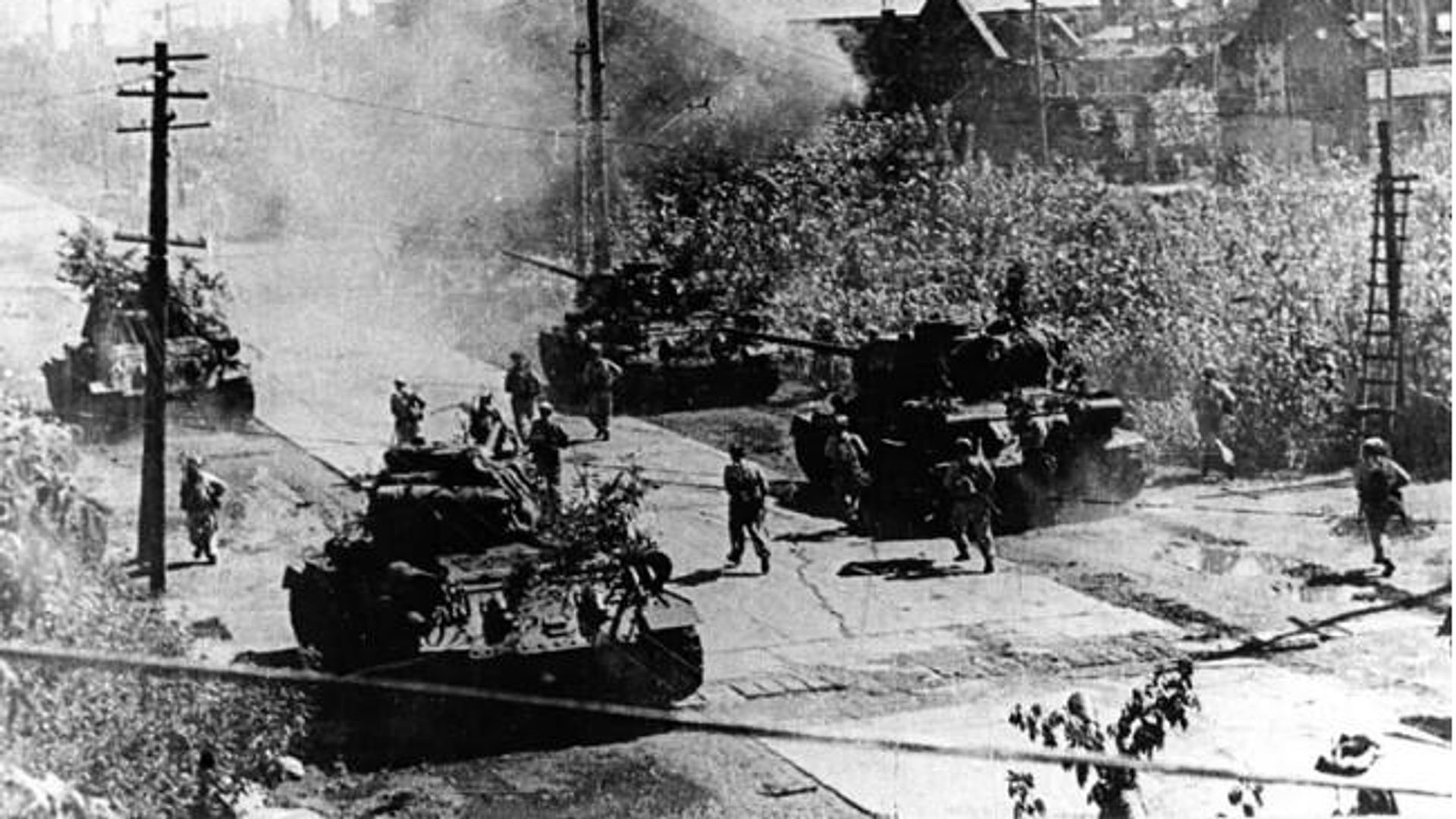 Танки Корейской народной армии в Сеуле - РИА Новости, 1920, 27.07.2024