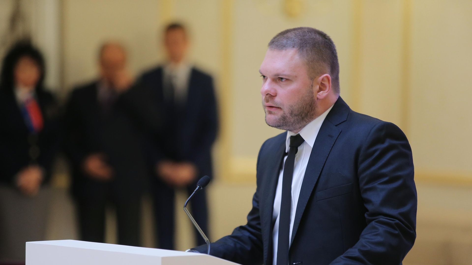 Вручение государственных наград родственникам погибших на востоке Украины журналистов Вручение государственных наград родственникам погибших на востоке Украины журналистов - РИА Новости, 1920, 08.08.2024