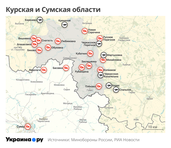 Курская и Сумская области