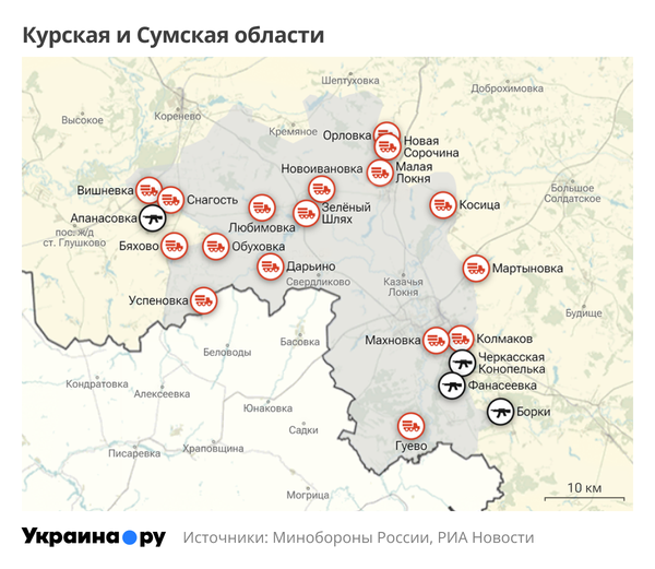 Курская и Сумская области