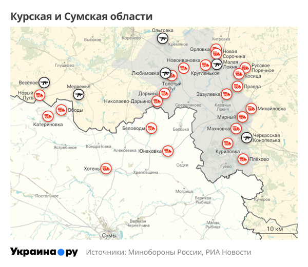 Курская и Сумская области