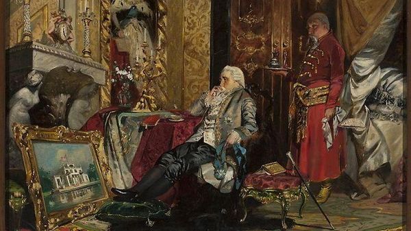 Ян Чеслав Монюшко. Король Станислав Август Понятовский в Санкт-Петербурге