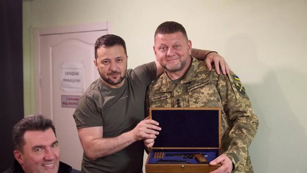 Владимир Зеленский и Валерий Залужный 