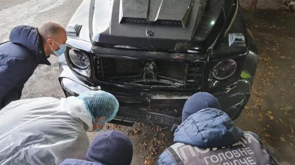 Фото: полиция Украины, Ярославский сбил человека 
