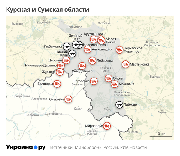 Курская и Сумская области