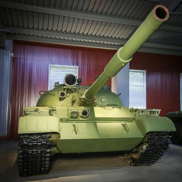 Танк Т-62 в музее Танк Т-62 в музее