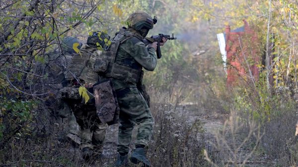 Разведчики батальона Мантикора группировки Центр в ДНР