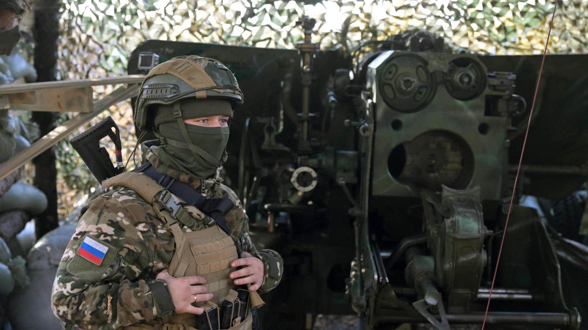 Боевая работа расчета орудия Гиацинт-Б на Краснолиманском участке фронта - РИА Новости, 1920, 20.10.2025