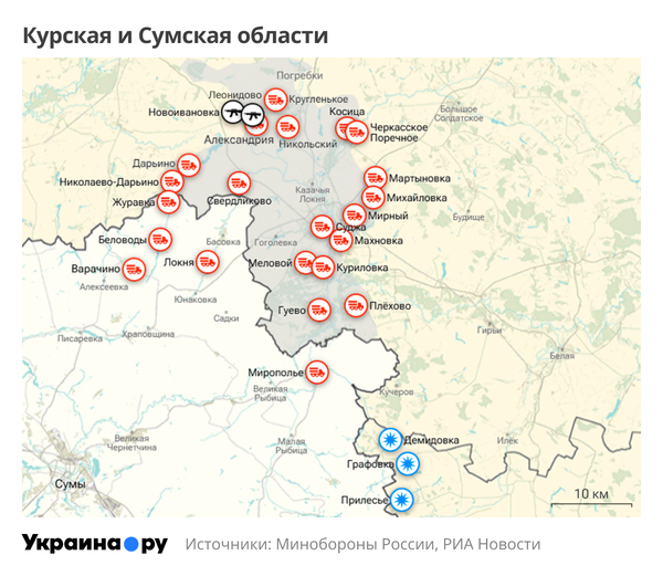 Курская и Сумская области Курская и Сумская области