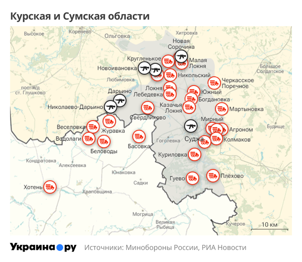 Курская и Сумская области