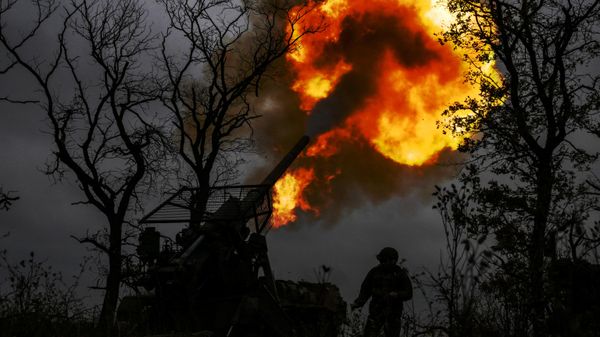 Боевая работа расчета 2С7М Малка ЦВО на Красноармейском направлении