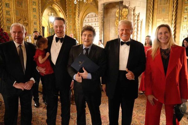 Трамп, Маск и Милей Трамп, Маск и Милей