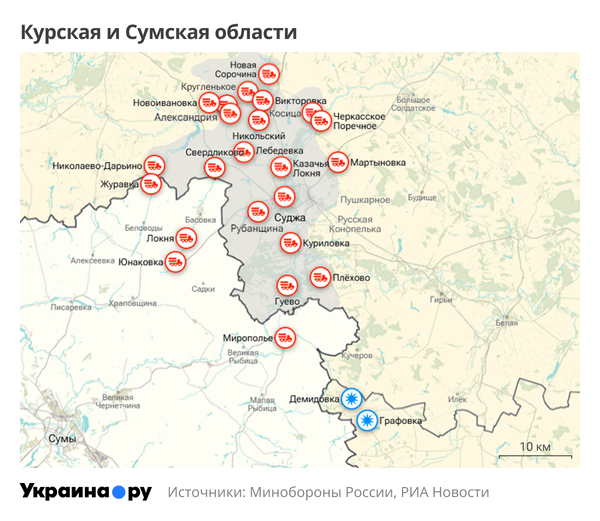 Курская и Сумская области Курская и Сумская области