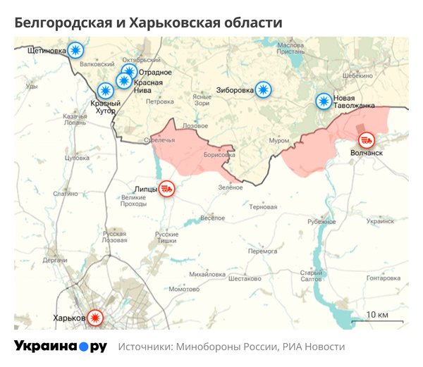 Белгородская и Харьковская области Белгородская и Харьковская области