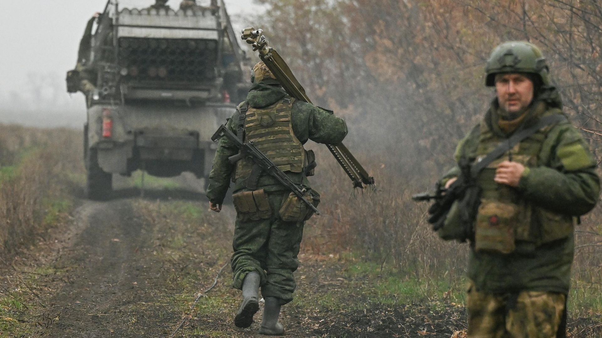 Боевая работа РСЗО Град группировки Центр на Красноармейском направлении СВО - РИА Новости, 1920, 11.12.2024