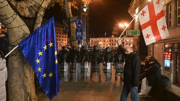 Протесты в Тбилиси