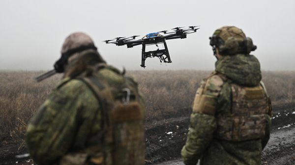 Испытания переделанных трофейных БПЛА ВСУ бойцами группировки Центр на Красноармейском направлении Испытания переделанных трофейных БПЛА ВСУ бойцами группировки Центр на Красноармейском направлении