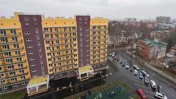 Вручение ключей от новых квартир жителям Мариуполя