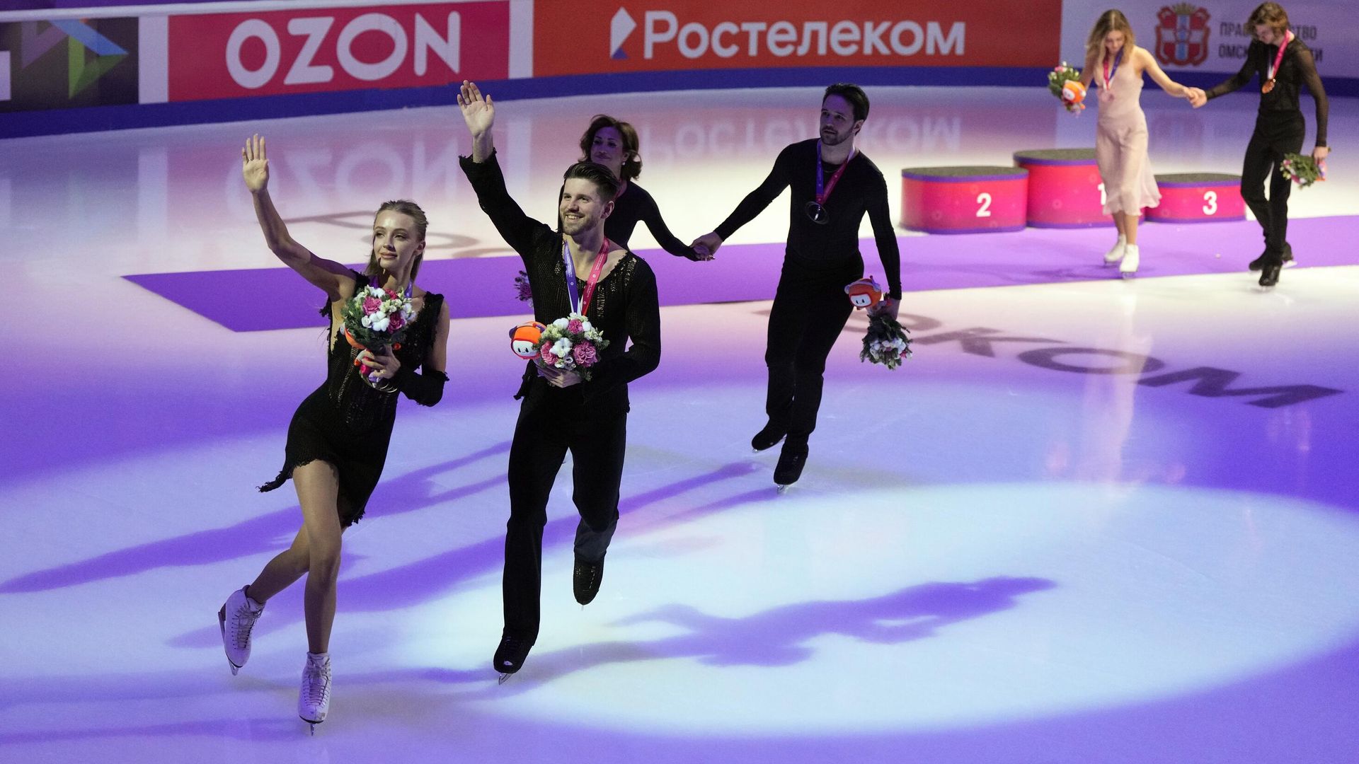 Фигурное катание. Чемпионат России 2025. Награждение Фигурное катание. Чемпионат России 2025. Награждение - РИА Новости, 1920, 23.12.2024