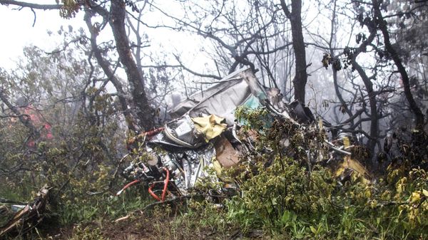 Фото: вертолет, на борту которого находился президент Ирана Эбрахим Раиси, разбился Фото: вертолет, на борту которого находился президент Ирана Эбрахим Раиси, разбился