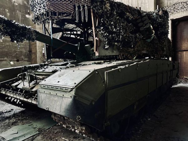 Фото: танкисты на Кураховско-Покровском направлении