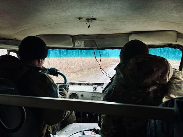 Фото: танковый батальон 114-й отдельной гвардейской мотострелковой бригады на Кураховско-Покровском направлении 