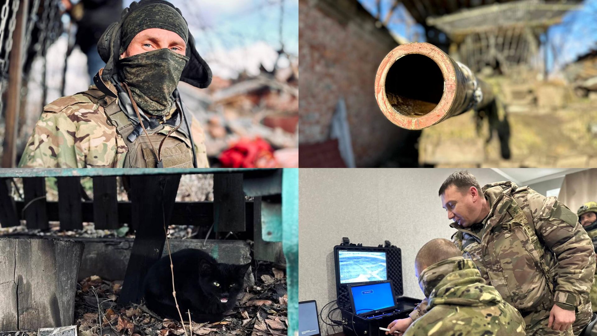 Коллаж: танковый батальон 114-й отдельной гвардейской мотострелковой бригады на Кураховско-Покровском направлении  - РИА Новости, 1920, 26.12.2024