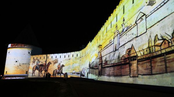 Репетиция светового шоу на стенах Казанского Кремля
Cобытие: XVI саммит БРИКС. Репетиция светового шоу на стенах Казанского Кремля
Репетиция светового шоу на стенах Казанского Кремля
Cобытие: XVI саммит БРИКС. Репетиция светового шоу на стенах Казанского Кремля