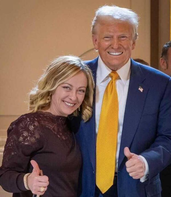 Трамп и Мелони - всё О