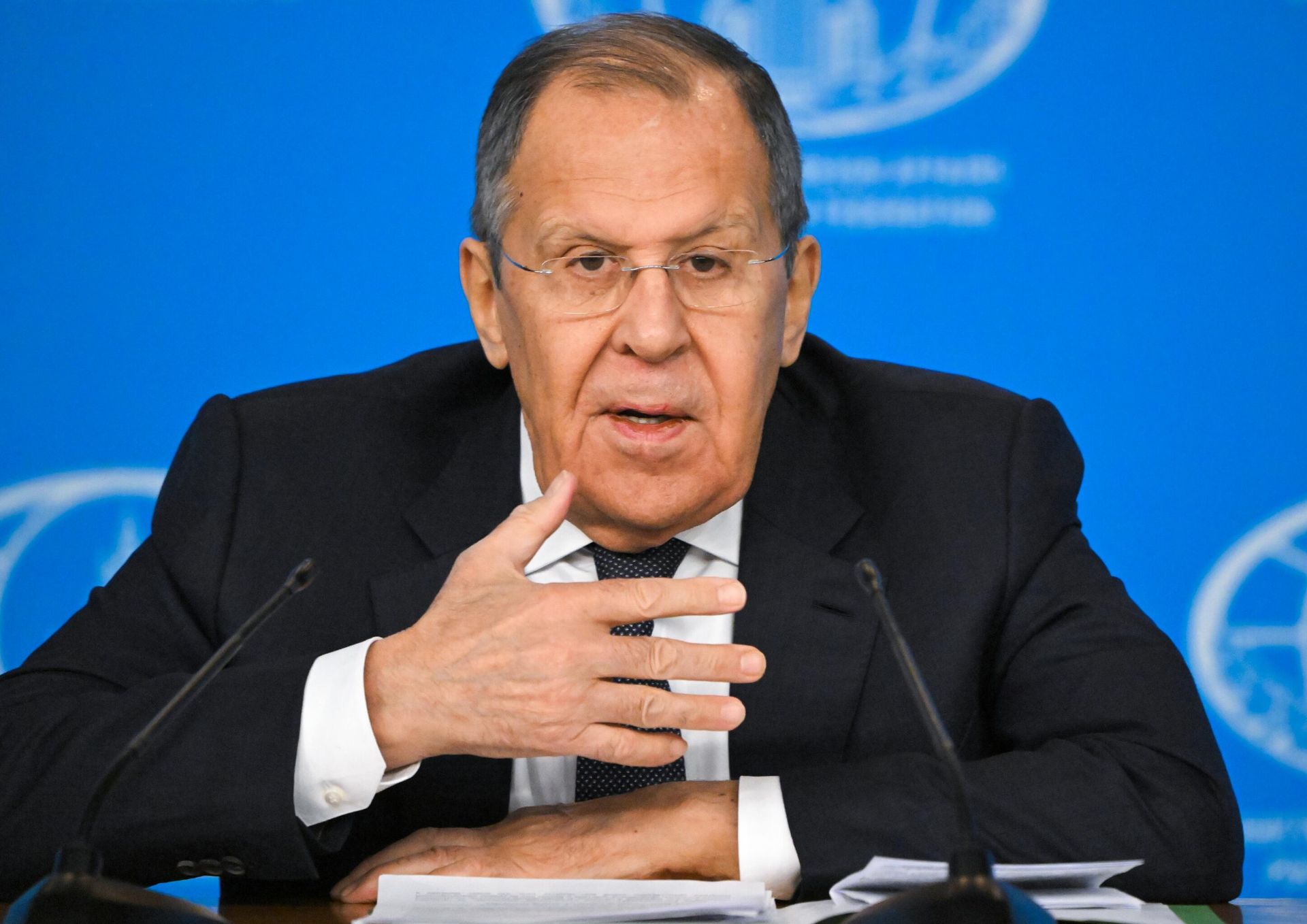 Пресс-конференция главы МИД РФ С. Лаврова Пресс-конференция главы МИД РФ С. Лаврова - РИА Новости, 1920, 14.01.2025