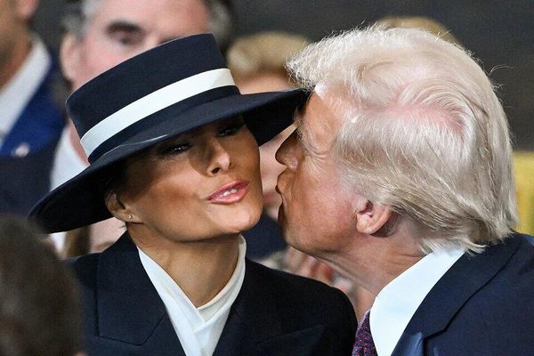 Фото: Меланья и Дональд Трамп 