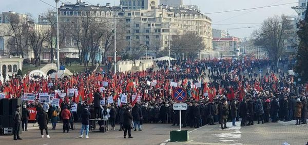 Фото: В столице Приднестровья состоялся мировой митинг против действий Молдовы