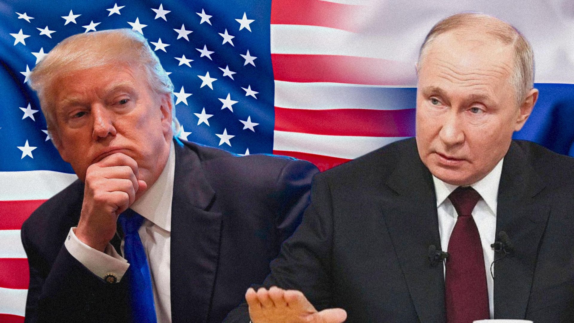 Коллаж: Трамп и Путин - РИА Новости, 1920, 19.03.2025