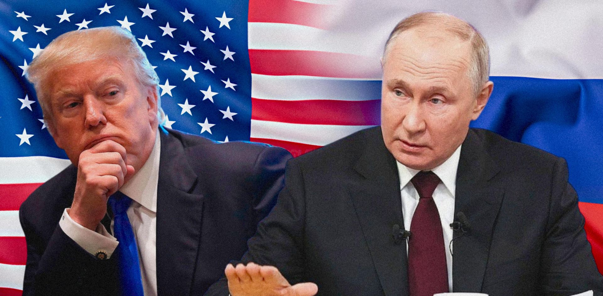 Коллаж: Трамп и Путин - РИА Новости, 1920, 13.08.2025