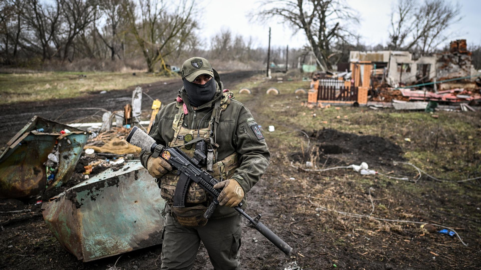 Военнослужащие батальонной тактической группы (БТГР) Каштана спецназа Ахмат Военнослужащие батальонной тактической группы (БТГР) Каштана спецназа Ахмат - РИА Новости, 1920, 25.02.2025