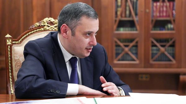 Рабочая встреча президента Владимира Путина с врио губернатора Курской области Александром Хинштейном