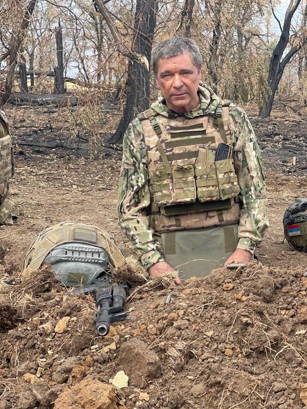 Комбат Запал. Кадр из фильма СВОИ. Баллада о войне