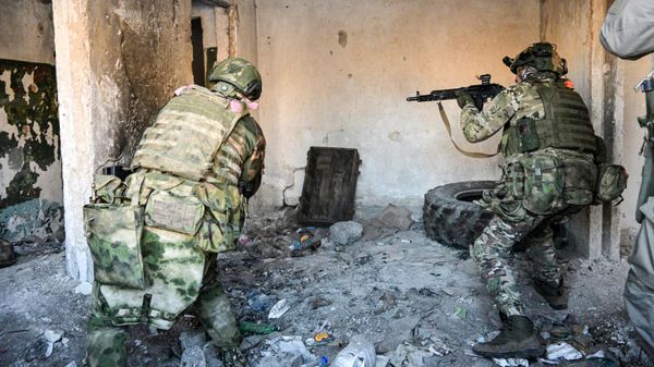 Боевая подготовка штурмовых подразделений ЦВО, участвовавших в освобождении населенного пункта Дзержинск в ДНР