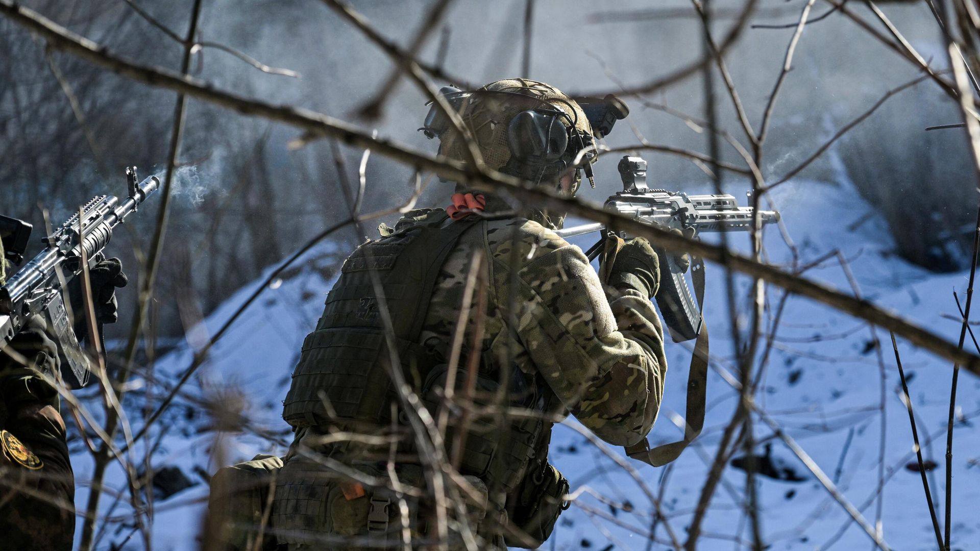 Боевая подготовка штурмовых подразделений ЦВО, участвовавших в освобождении населенного пункта Дзержинск в ДНР Боевая подготовка штурмовых подразделений ЦВО, участвовавших в освобождении населенного пункта Дзержинск в ДНР - РИА Новости, 1920, 21.02.2025